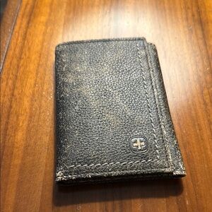 Wenger Trifold Distressed Leather Wallet